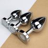 Expansor Anal Luminoso de Metal para Props Femininos Plug Anal para Treinamento de Punição Feminina Alternativa Sexy de Plug Anal Produtos para Adultos