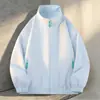 Abrigo Chaqueta Nuevo Estilo Otoño e Invierno Alta Densidad Cortavientos Impermeable Chaqueta de Montañismo Chaqueta Casual para Exteriores Hombre Ropa Exterior de Moda