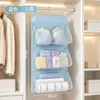 Bolsa Colgante para Guardar Ropa Interior Bragas Sujetador Bolsa Colgante de Almacenamiento Multicapa Armario Colgante Dormitorio Detrás de la Puerta Bolsa Organizadora de Almacenamiento