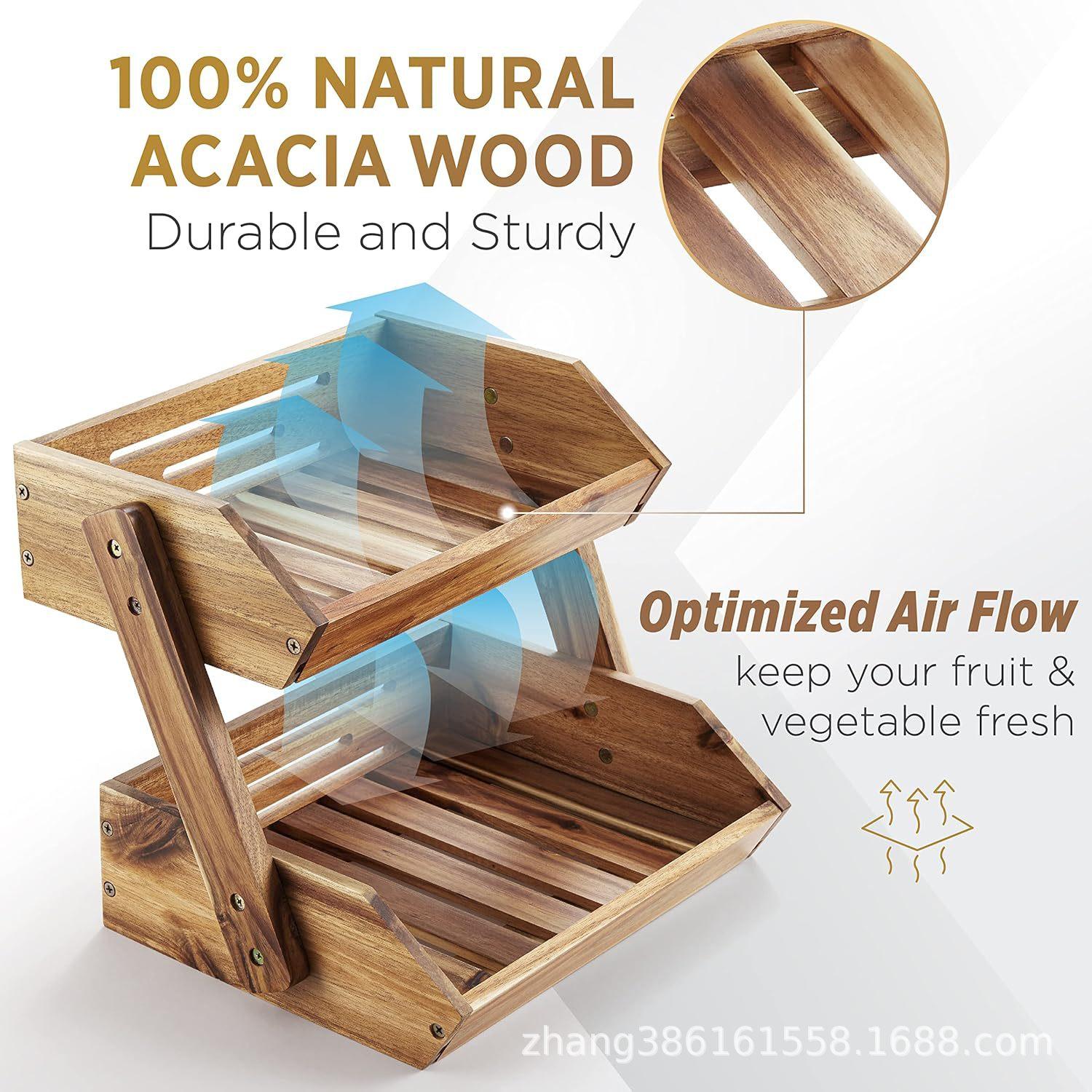 竹制多层收纳筐