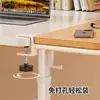 Placa de Extensión para Escritorio, Bandeja Plegable para Teclado, Herramienta de Expansión para Escritorio de Computadora, Estante para Estación de Trabajo, Tablero de Mesa de Madera Maciza