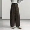 Pantalones de pierna ancha tipo globo, modernos y elegantes, para mujer, nueva colección otoño/invierno 2026, corte holgado, estilizan, pantalones largos con caída fluida, casual y chic