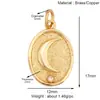 S28 Accesorios para joyería DIY micro incrustación aceite mini sol rayo molino de viento copo de nieve luna estrellas