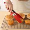 Pinça de Alimentos de Silicone Anti-Escaldante de Aço Inoxidável Pinças para Churrasco Pinças para Pão e Bolo de Buffet Pés de Apoio Pinças de Alimentos Fabricante Atacado