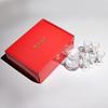 Qinglian Liquor Glass Gift Box Utensílios de vinho terno Copo Copo de vinho Presente Embalagem de segurança Distribuidor de vinho Copo de andorinha Atacado