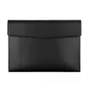 Bolsa para archivos A4 de cuero bolsa para archivos de contrato gran capacidad bolsa de almacenamiento de datos para exámenes de estudiantes bolsa maletín de negocios