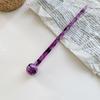 Novo Alisador de Cabelo com Ácido Acético Grampo de Cabelo Moderno Simples Parte de Trás da Cabeça Grampo de Cabelo de Pérola Versátil Grampo de Cabelo com Cabeça de Bola Grampo de Cabelo Feminino
