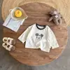 Ropa para Bebé, Ropa de Otoño, Traje para Bebé Niño, Nuevo Estilo Primavera y Otoño, Moda para Bebé de Un Año Estilo Coreano Conjunto de Tres Piezas