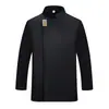Ropa de Trabajo de Chef de Restaurante de Catering para Hombre de Manga Larga Uniformes de Cocina de Otoño e Invierno para Mujer Transpirable