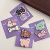 Bonito doce estrela Urso coelho hairpin gato hairpin franja clipe duckbill clipe clipe lateral acessórios para o cabelo acessórios para a cabeça