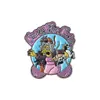 Broche de Letra de Personaje de Dibujos Animados Nuevo Producto Transfronterizo Insignia Divertida Linda Personalizada de Calavera Gato Animal para Traje