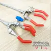 Pinza de Tres Mordazas de Tamaño Grande para Laboratorio Pinza para Matraz Soporte de Hierro Pinza de Fijación Pinza para Matraz Pinza para Condensador Pinza para Tubo de Ensayo Pinza Cruzada