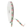 Decoração de Natal de 1cm-2cm Fita Colorida Caixa de Presente Embalagem de Presente Fio Laço de Fita de Natal DIY para Transfronteiriço