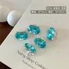 Pedras de Strass de Alta Qualidade K9 para Nail Art Formato Ovo de Pombo, Pedras de Strass Brilhantes Luxuosas Tendência Feitas à Mão Sem Base, Bolas de Strass para Nail Art Formato Fino