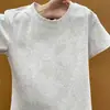 Camiseta de Algodón Puro de Marca de Moda Morado Uva de Manga Corta Ajustada para Mujer, Top de Moda Adelgazante para Verano, Paquete de 40