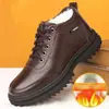 Zapatos nuevos de algodón de invierno para hombre, zapatos casuales gruesos y cálidos con forro de felpa, zapatos de vestir modernos, venta al por mayor transfronteriza