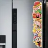 Coupletos Magnéticos de Ano Novo e Festival da Primavera com os Cinco Deuses da Riqueza 2027 Novo Modelo Adesivos para Porta de Entrada Decoração de Feriado Ímãs para Geladeira
