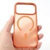 Nueva Funda de Teléfono Mate con Sensación de Piel Adecuada para Apple 18Promax Funda Magnética 16Pm Cubierta Protectora Dos en Uno Anticaídas