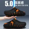 Zuecos Nuevos de Fábrica para Hombre 2026 Sandalias Antideslizantes de Verano para Exteriores Sandalias de Moda de Suela Gruesa Resistentes al Olor para Hombre Tallas Grandes