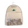 Organizador de calcetines, perfecto para dormitorios y armarios: bolsa de malla colgante para ropa interior y calcetines, organizador de almacenamiento de mesita de noche