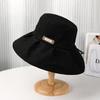 Sombrero de Pescador de Moda de Ala Ancha para Mujer, Nueva Llegada de Primavera y Verano, Sombrero para el Sol que Sombra el Rostro, Sombrero para el Sol para Viajes al Aire Libre, Moderno
