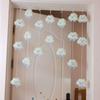 Cortina de Puerta de Nubes de Colores Cortina Divisoria Decoraciones para Ventanas y Puertas Súper Lindas Habitación Infantil Dormitorio Escritorio Flotante Vestidor Estudio