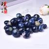 Piedra de grano azul, piedra rodante, sodalita, piedra de molienda de partículas grandes, mina antigua, grano azul de alta calidad, suministro comercial transfronterizo