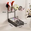 Suporte de Exibição para Pulseiras de Contas Rack de Joias Cabide de Armazenamento para Pulseiras e Colares Suporte para Colocar Relógios Brinquedos Antigos Rack de Armazenamento para Decoração de Mesa