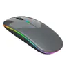 Aplicável a Mouse Bluetooth Sem Fio Apple Computador Portátil Carregamento Silencioso Tablet Carregamento Luminoso Edição Ergonômica