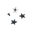 Remaches de Estrella de Cinco Puntas de Aleación al por Mayor para Ropa, Bolsos, Zapatos, Accesorios para Sombreros DIY Remaches de Tornillo de Estrella de Cinco Puntas
