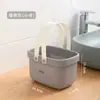 Cesta de banho, cesta de banho, cesta de lavagem portátil, cesta de banho retangular, cesta de armazenamento espessa, cesta de banho, cesta suspensa, cesta de armazenamento no atacado