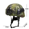 Capacete Tático Infantil Brinquedo Camuflagem Capacete de Simulação Adereços para Apresentação de Jardim de Infância Fã Militar Camuflagem Capacete Cs