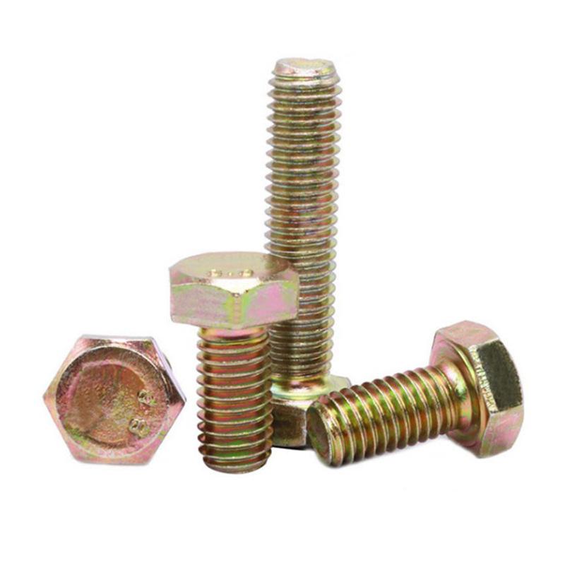 彩锌外六角白底