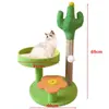 Rack de Escalada para Gatos Girassol Transfronteiriço Ninho para Gatos Suprimentos para Animais de Estimação Brinquedos para Gatos Plataforma de Salto para Gatos Arranhador para Gatos Ninho para Gatos Suprimentos para Animais de Estimação