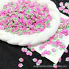Doces de Frutas Simuladas Argila Macia Decoração Floco de Neve Crianças DIY Slime Lama de Cristal Enchimento Acessórios