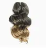 Trenzas de Ganchillo de Onda Profunda de 8 Pulgadas Cabello Sintético Extensiones de Cabello para Trenzar Rizadas de Onda Oceánica para Mujeres