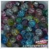 Cuentas de palomitas de maíz de 6 mm, 8 mm y 10 mm, cuentas florales de vidrio sueltas, accesorios de joyería para manualidades, venta al por mayor