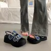 Oferta especial: Sandalias de Suela Gruesa Yierkang para Mujer, Calzado de Verano para Exteriores, Sensación de Alta Gama, Nuevo Modelo 2025 Versátil Sandalias de Cuña Romanas para Playa
