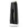 Pantalones Blancos Estilo Nuevo Otoño 2026 con Cintura de Rayas Triples en Contraste M-5XL HK26971-Especial P22