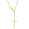 Collar Cruzado Infinito en Forma de Y Transfronterizo Europeo y Americano Moda Gargantilla Simple Joyería Versátil para Mujer Venta al por Mayor 2025