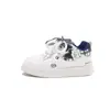 Zapatos de Lona con Dibujo de Gato a Cuadros Lindos para Niñas, Zapatos Blancos Versátiles de Suela Gruesa para Niños Mayores, Zapatos Casuales que Aumentan la Altura