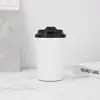 Copo Térmico Americano Transfronteiriço Aço Inoxidável 304 Copo de Café a Vácuo Copo de Água para Escritório Outdoor Carro Copo de Presente Atacado