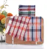 Pano de Prato Xadrez, Absorvente, Macio, Estilo com Franjas, Em Estoque para Dropshipping, Rotulável, Pano de Cozinha, Guardanapo, Jogo Americano, Pano de Limpeza