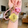 Llavero de Oro Puro 999, Princesa del Tesoro, Colgante de Buena Fortuna, Amuleto, Regalo, Admite Personalización al por Mayor