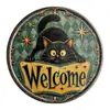 Navidad Retro Redondo Lata Placa de Aluminio Señal Bar Granja Animales Campo Fuente de Comercio Exterior Pintura Decorativa