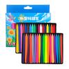 Crayón de Plástico para Niños Pequeños Sin Manos Sucias 12 Colores 24 Colores Pintura al Óleo en Barra Lavable Color Bebé Pincel Curado