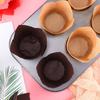Tulip Cake Cuppers Mafen Cups 50 Flame Goblet Baking Resistente a Altas Temperaturas Pão Bolo Lanches Papel À Prova de Óleo