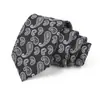 Gravata Masculina para Negócios, Banquete, Uso Casual, Gravata de Luxo, Estampa Jacquard de Seda Poliéster, Logo Bordado, Atacado Personalizado