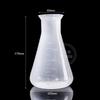 Matraz de Boca Ancha de Plástico 50 100 250ml 500ml 1000ml 2000ml Matraz Erlenmeyer Matraz Cónico Matraz de PP