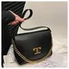 Bolsa de Moda de Luxo para Mulheres 2024 Nova Tendência Versátil Corrente Pequena Quadrada Grande Capacidade Estilo Coreano Ombro Bolsa para o Dia a Dia